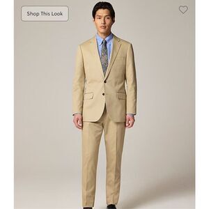 J Crew tan camel 36S business casual Ludlow jacket